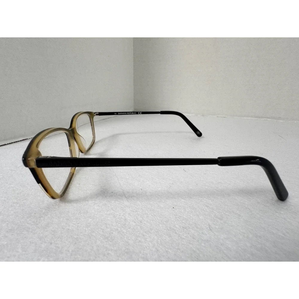 Banana Republic Cate JYY Eyeglasses Tortoise Black Rectangular Frames 130mm